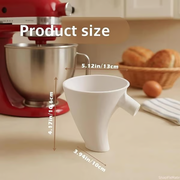 🔥Last Day 57% OFF - ✨Flour Funnel for Culinary Aid Stand Mixer