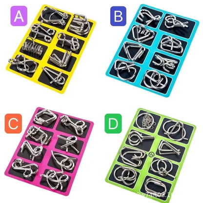 🧠 Limited-Time Offer: 50% OFF!!!🧠🔠Metal Montessori Puzzle Solving