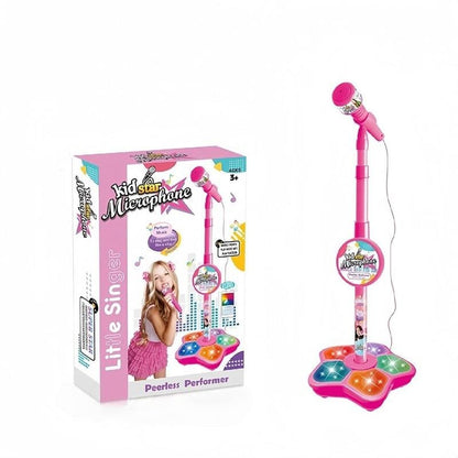 🎄2025 Christmas Sale🎅Microphone Toy, Karaoke Machine Toy with Light
