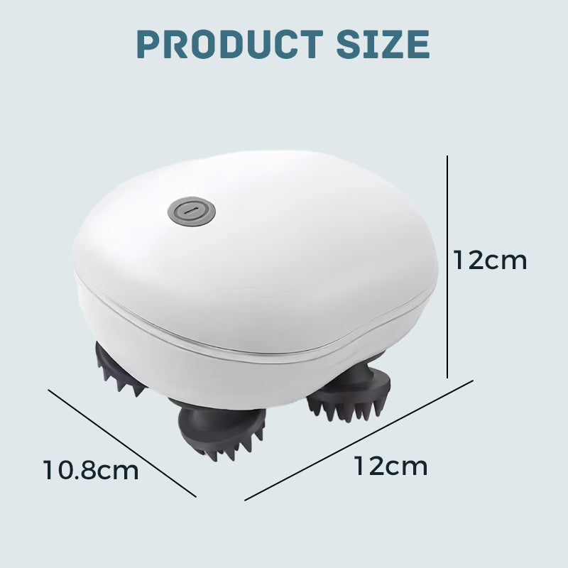 💗🐈Portable Waterproof Electric Scalp Massager