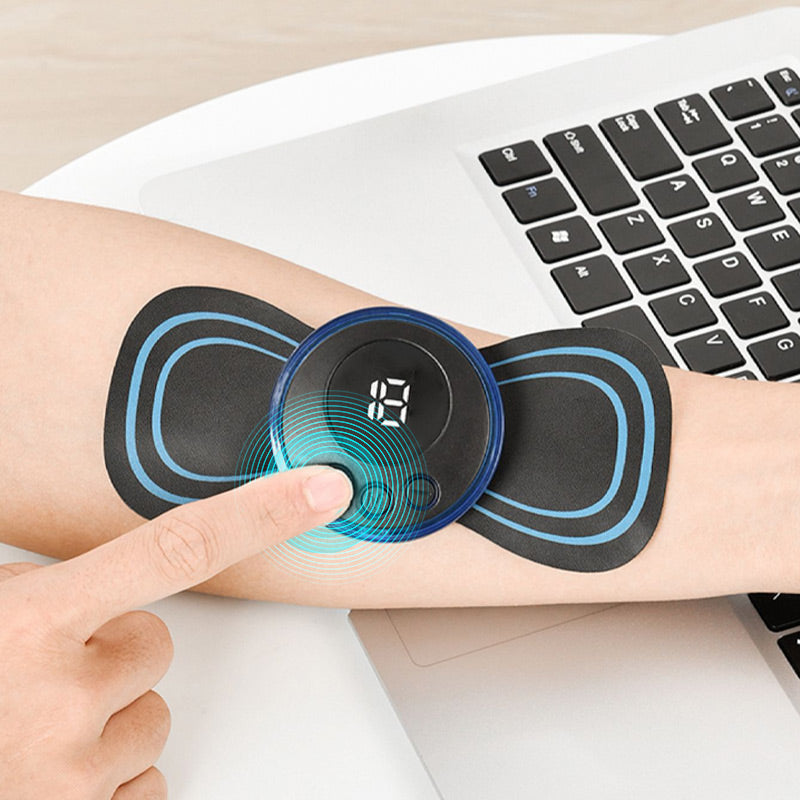 💆‍♂️ 50% OFF INSTANT! 🔥 Mini Low-Frequency Pulse Massager - Relieves Muscle Pain & Fatigue, Portable Design for Home/Office Use ⚡✨