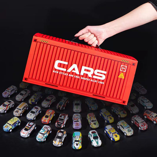 48 Mini Pull-Back Cars