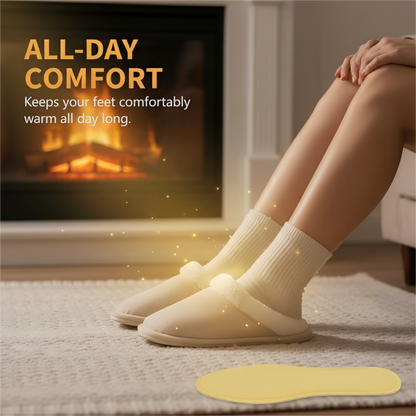 Self-Heating Shoe Insoles for Winter