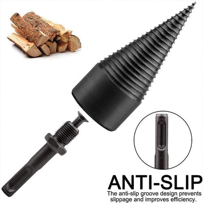 🪓 50% OFF NOW! 🔥 HEX SHANK FIREWOOD DRILL BIT - Splits Logs in Seconds, Hardened Steel Construction for Maximum Durability 🌲⚡