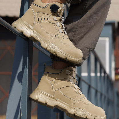 Men's lightweight safety shoes for work