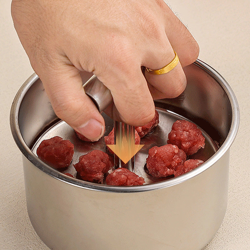 📢📢 50%  OFF  !! ✨Kitchen Stainless Steel Meatball Mould