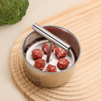 📢📢 50%  OFF  !! ✨Kitchen Stainless Steel Meatball Mould