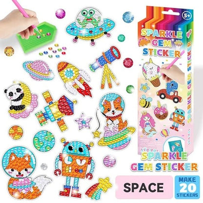 ‍🎄Christmas Hot Sale 49% OFF🎄DIY Children's Free Stick Cartoon Diamond Painting