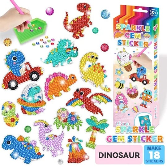 ‍🎄Christmas Hot Sale 49% OFF🎄DIY Children's Free Stick Cartoon Diamond Painting