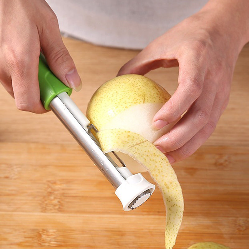 💥Hot Sale💥Stainless Steel Fruit Corer & Peeler 2 in 1🍎